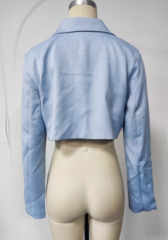 Light Blue Cropped Blazer​
