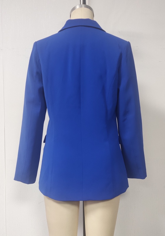 Blue Double Breasted Blazer