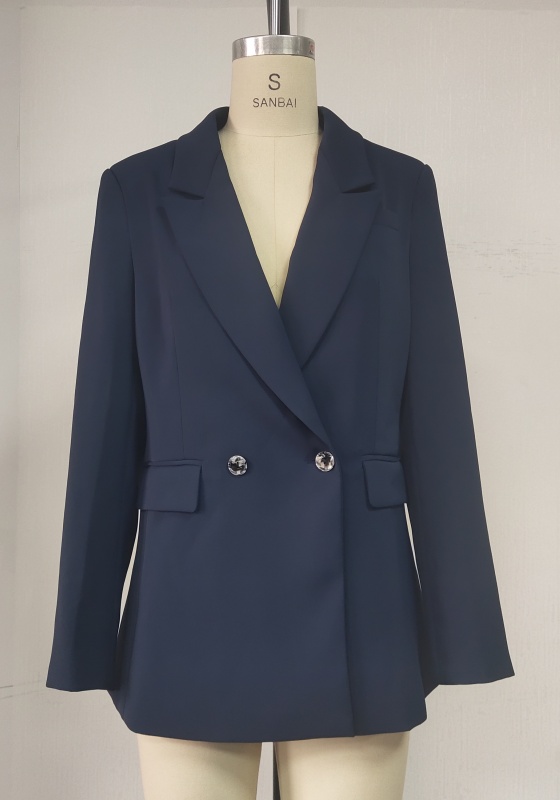 Navy Double Breasted Blazer