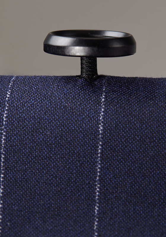 Navy Stripe Double Breasted Suit​