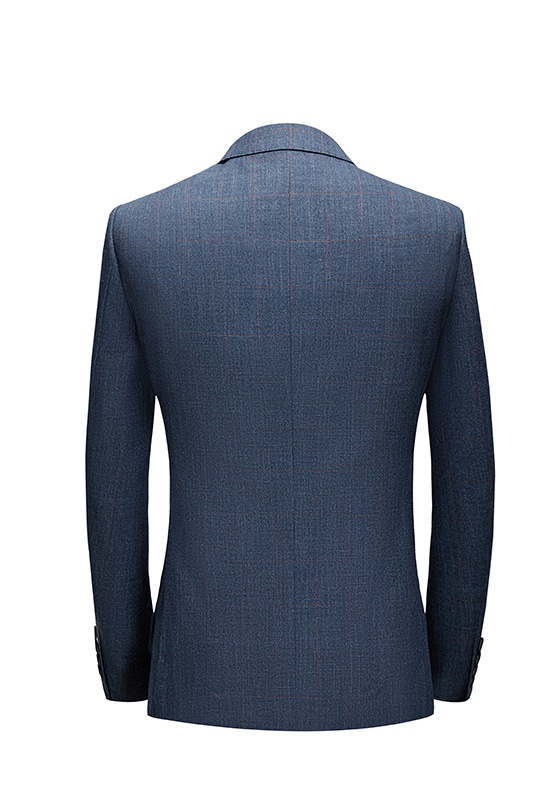 Navy Three-Piece Suit​