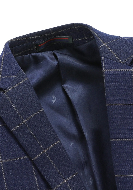 Classic Check Three-Piece Suit​