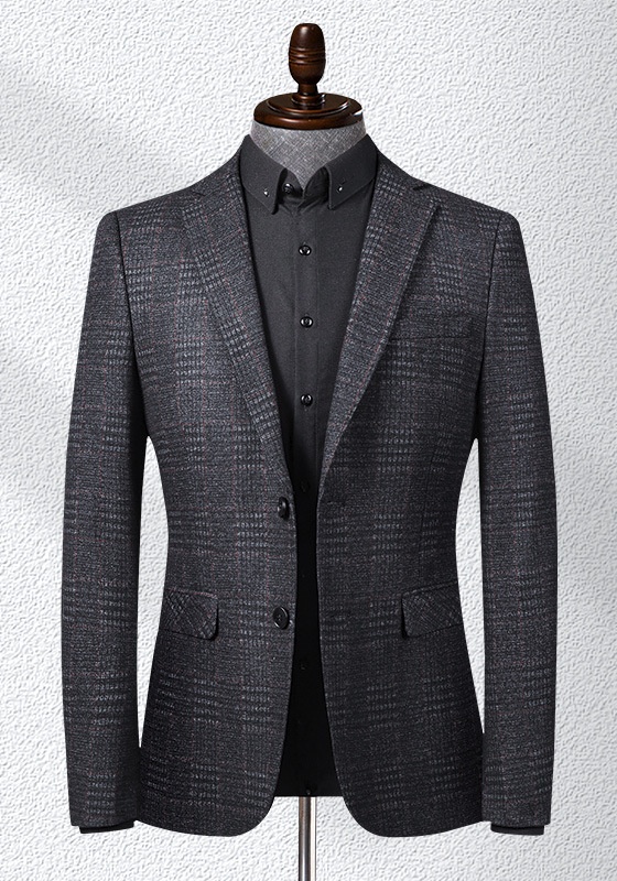 Charcoal Check Blazer​