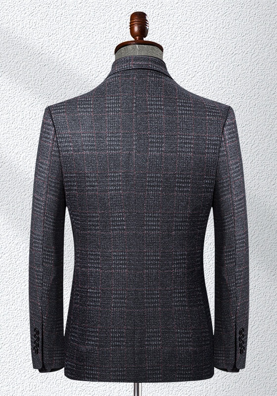 Charcoal Check Blazer​