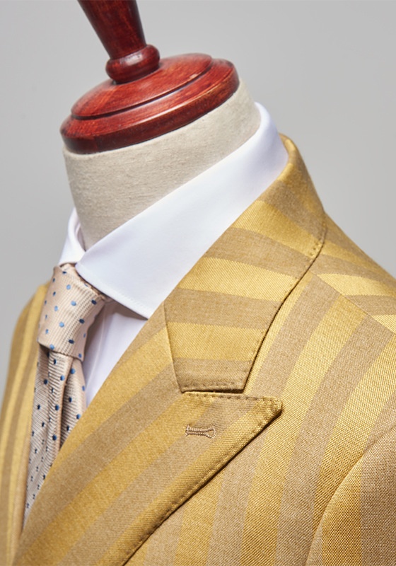 Double Breasted Pinstripe Suit​