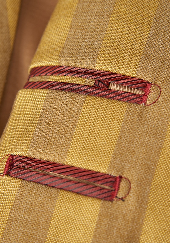 Double Breasted Pinstripe Suit​