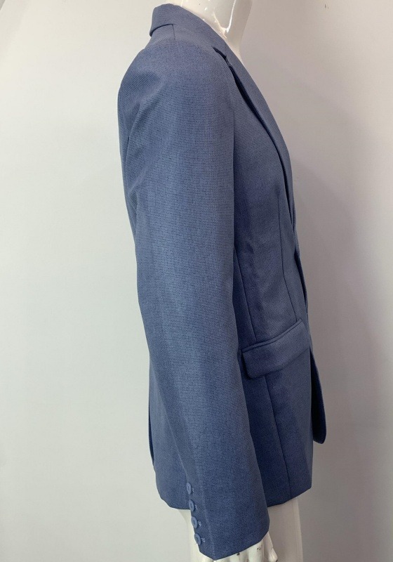 Blue Single Breasted Blazer​