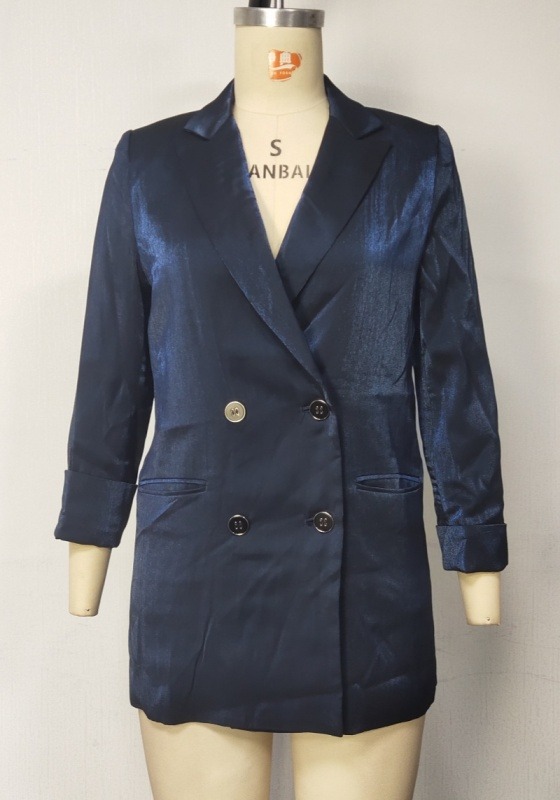 Pocket Double Breasted Blazer